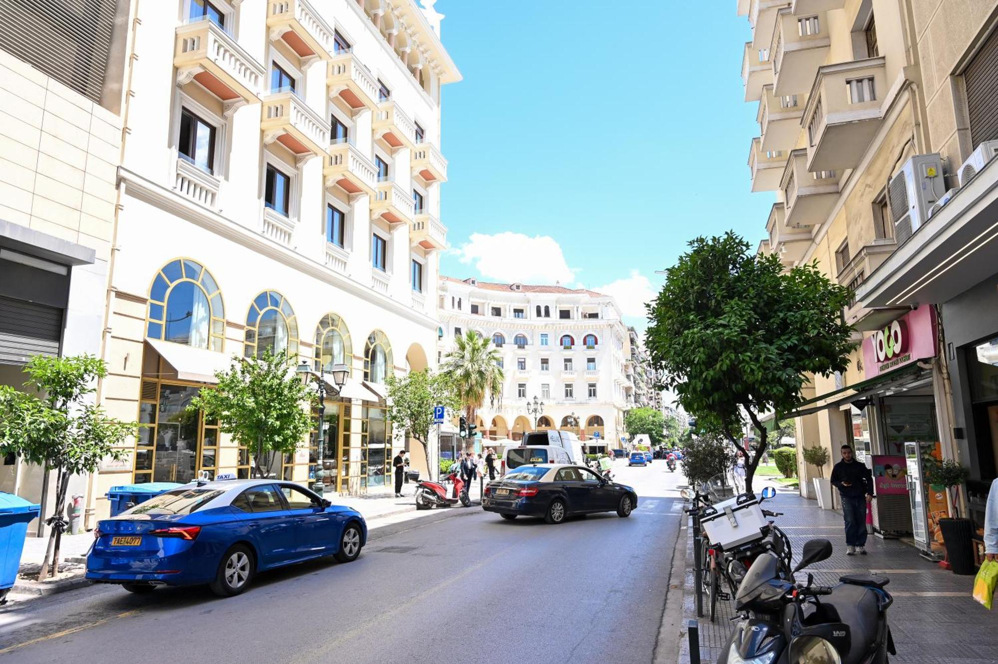 Thessaloniki Center Aristotelous Apartment Exteriör bild